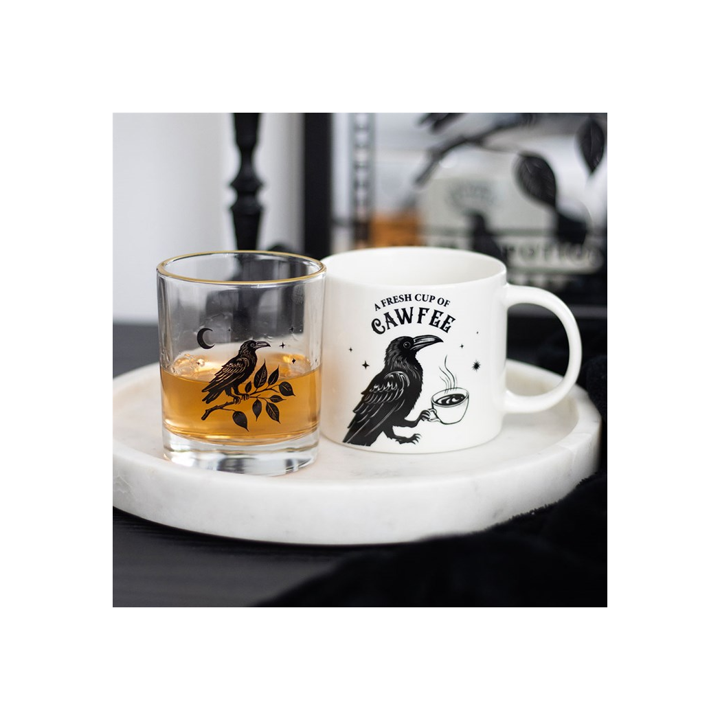 Fresh Cup of Cawfee Raven Mug