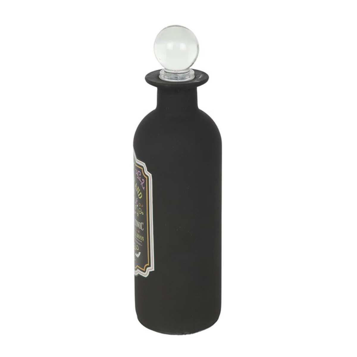 Mischief and Magic Decorative Glass Potion Bottle