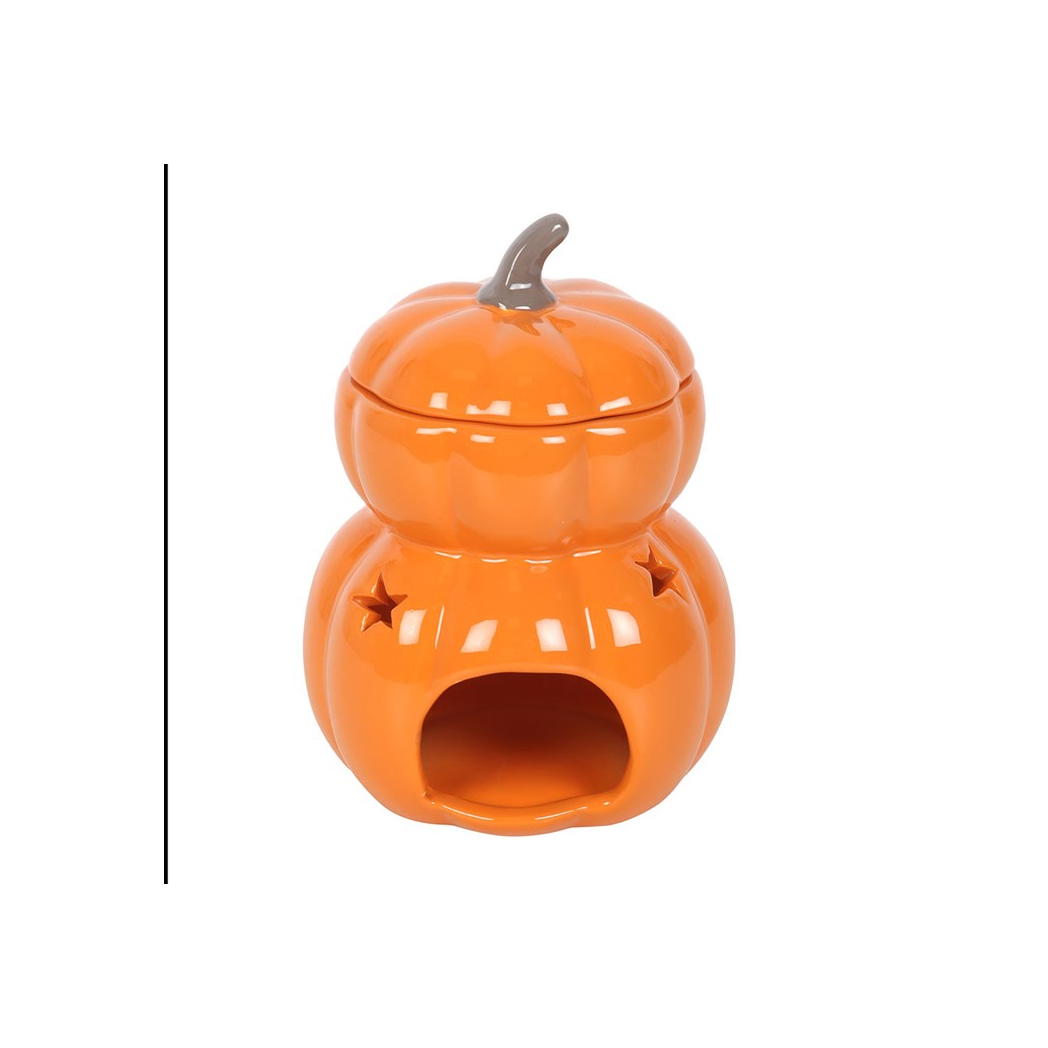 Stacked Pumpkin Oil Burner and Wax Warmer
