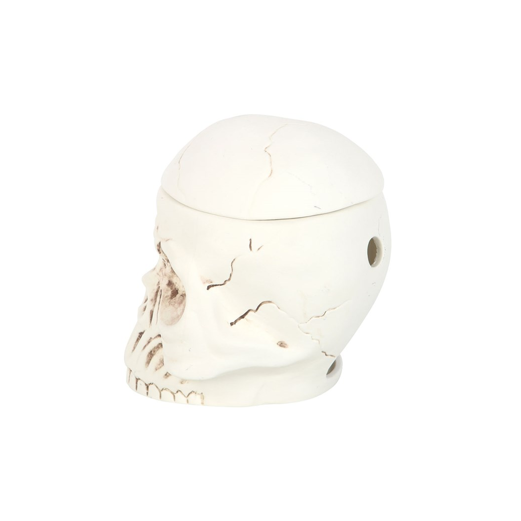 Weathered Skull Oil Burner and Wax Warmer