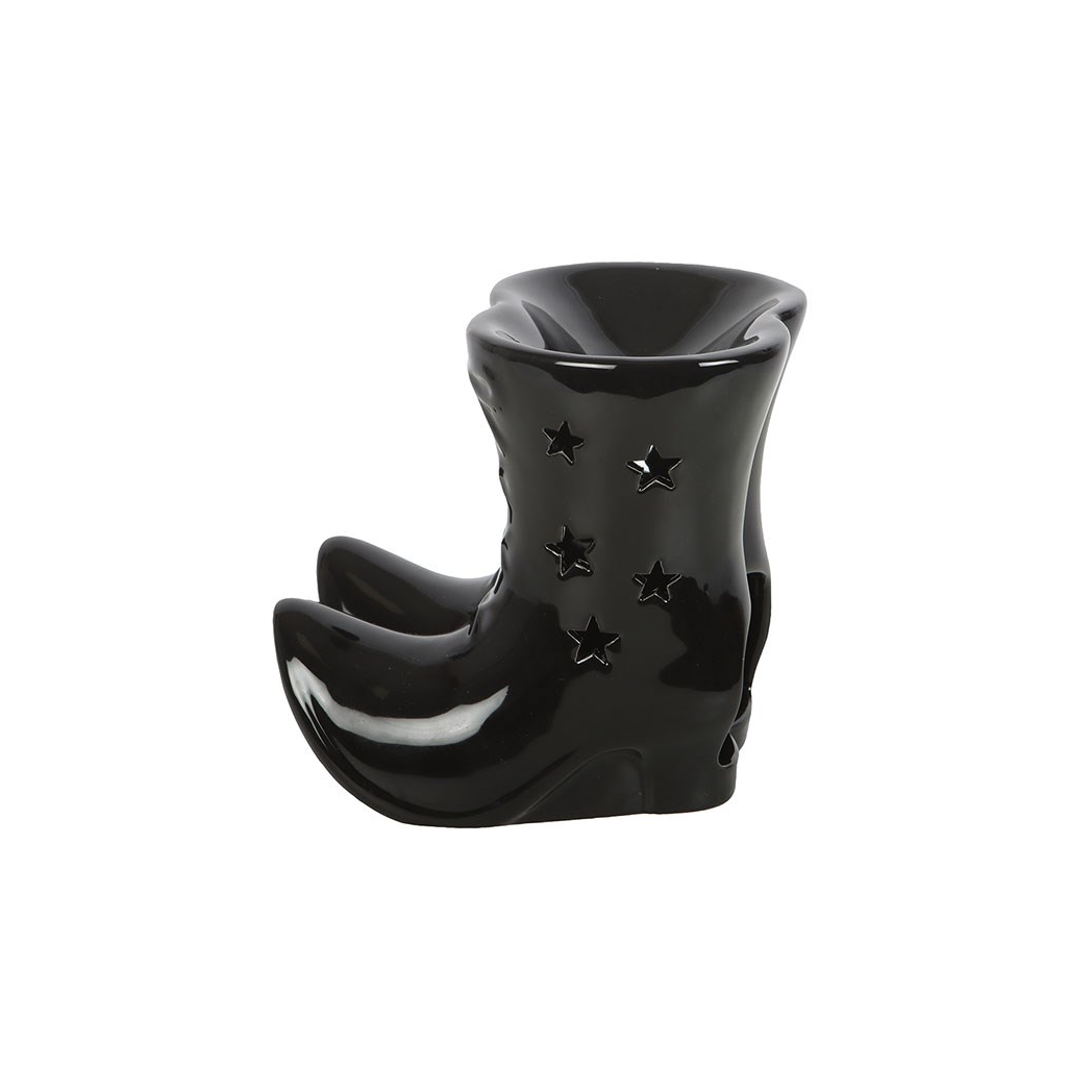 Black Witch Boots Oil Burner