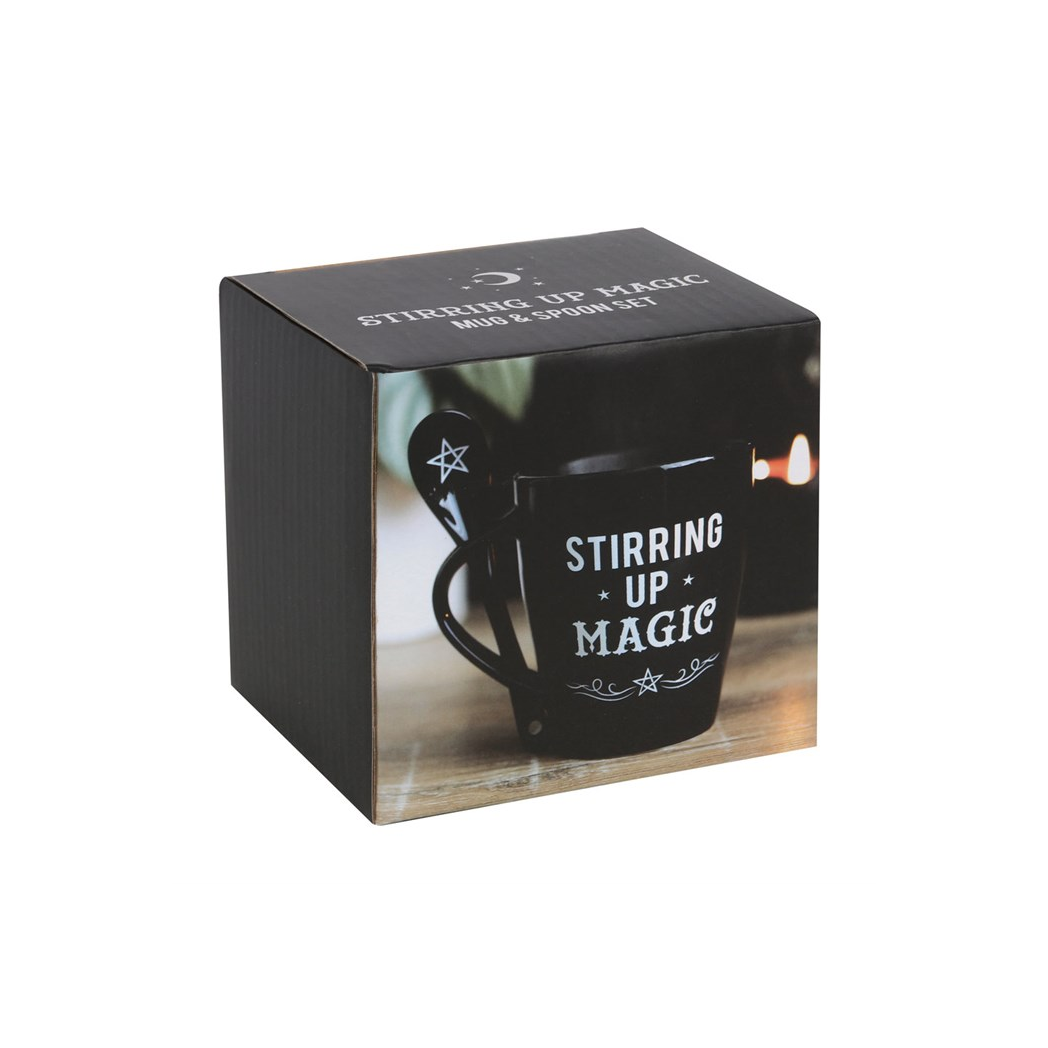 Stirring Up Magic Mug and Spoon Set