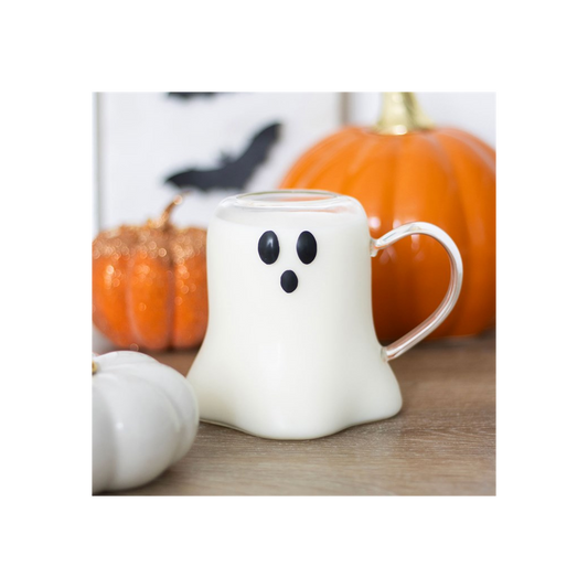 Ghost Shaped Glass Mug
