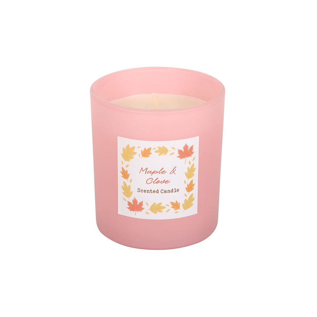 Maple & Clove Scented Candle