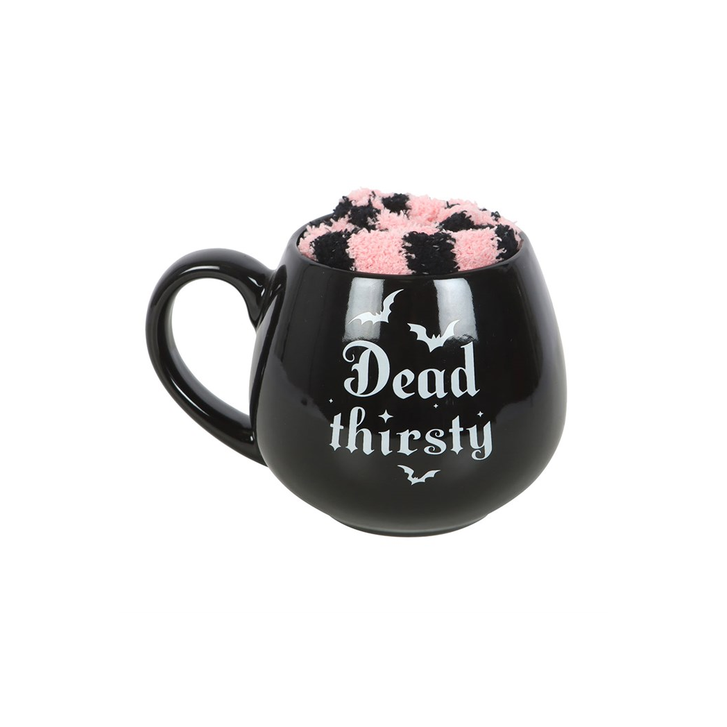 Dead Thirsty Mug and Socks Set