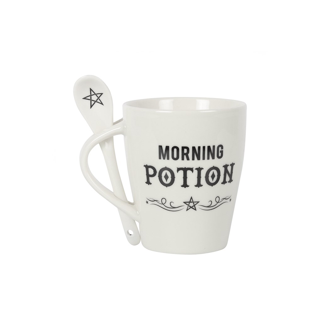 Morning Potion Mug and Spoon Set