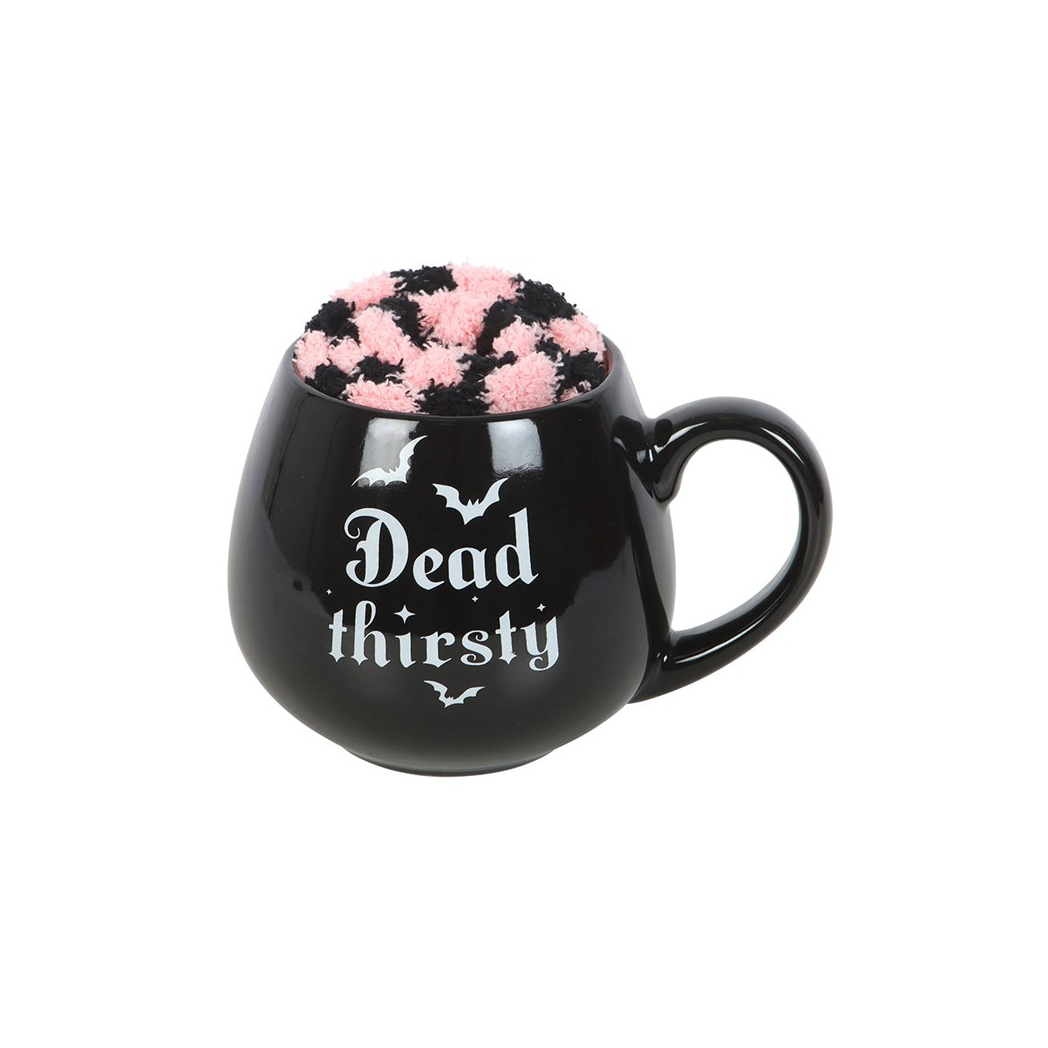 Dead Thirsty Mug and Socks Set