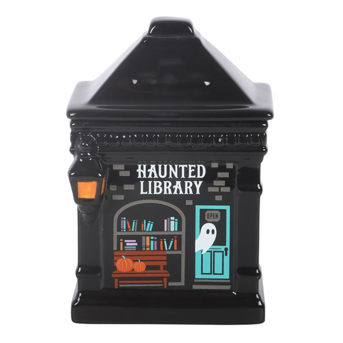 Haunted Library Oil Burner