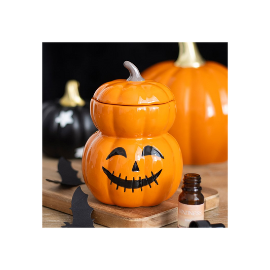 Stacked Pumpkin Oil Burner and Wax Warmer