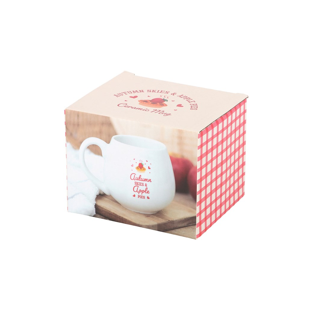 Autumn Skies & Apple Pies Rounded Mug