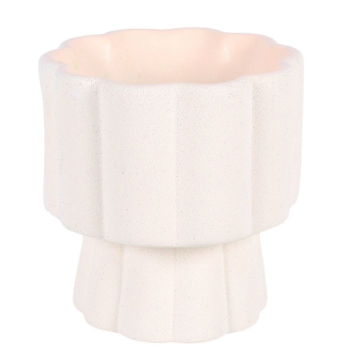 Scalloped Pedestal Oil Burner