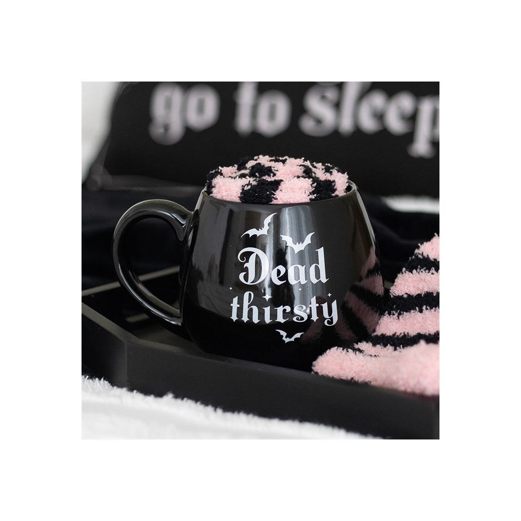 Dead Thirsty Mug and Socks Set