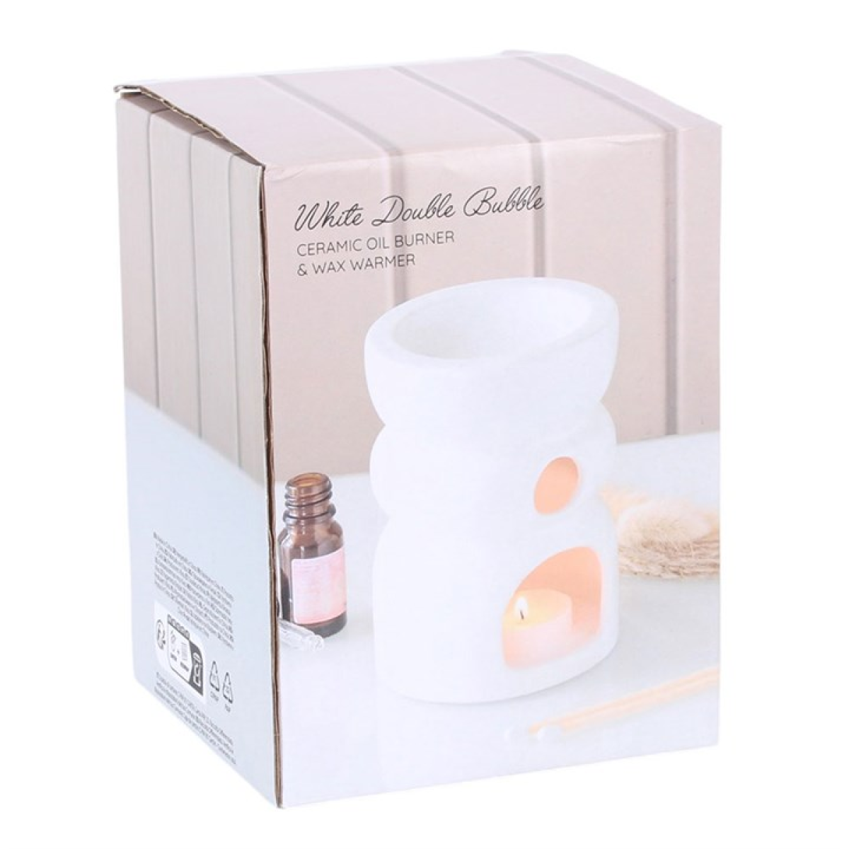 Double Bubble Oil Burner and Wax Warmer