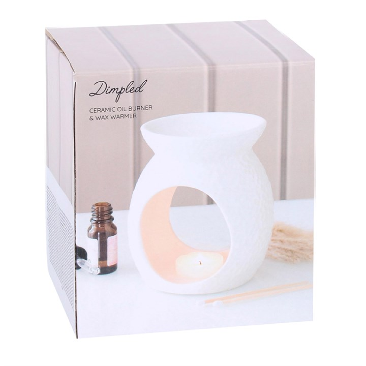 Dimpled Oil Burner and Wax Warmer