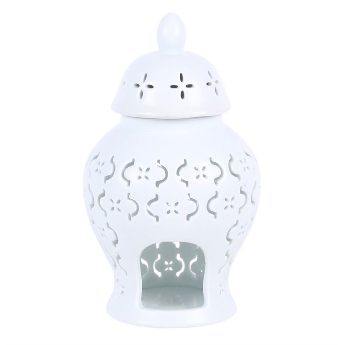 Moroccan Lantern Cut Out Oil Burner and Wax Warmer