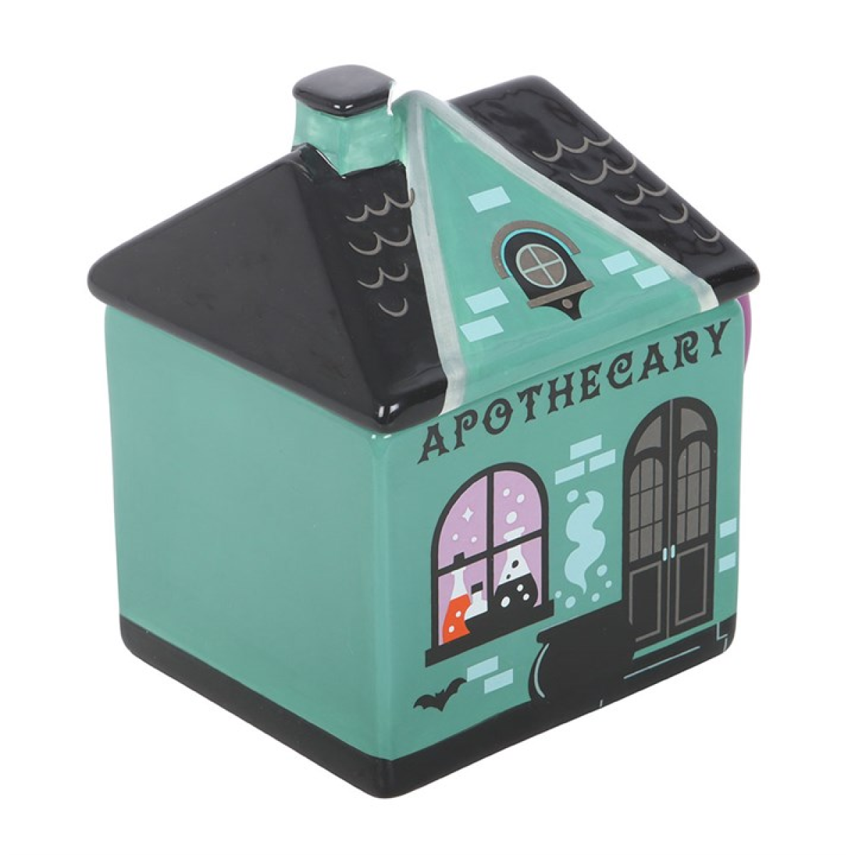Apothecary Shop Lidded Mug