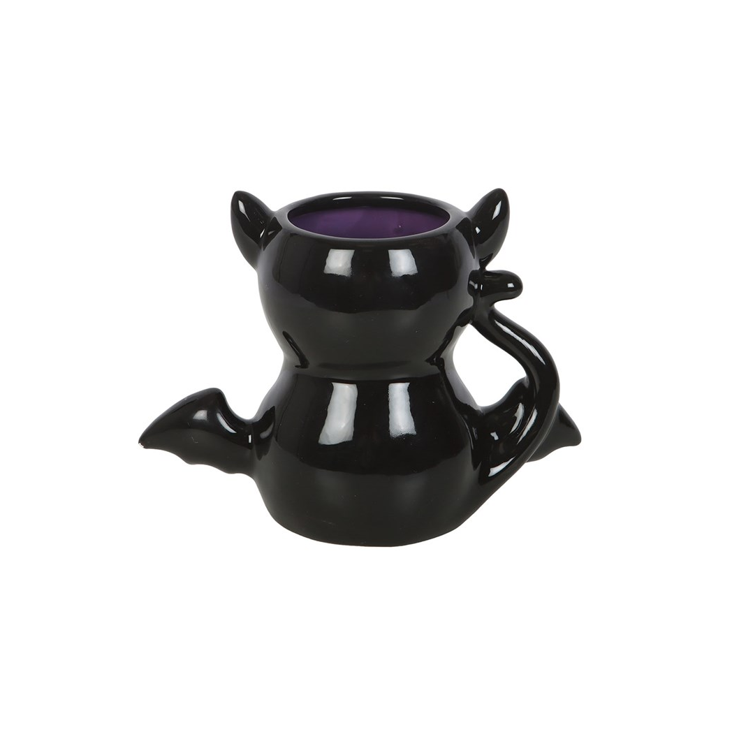 Cute and Creepy Bat Cat Mug