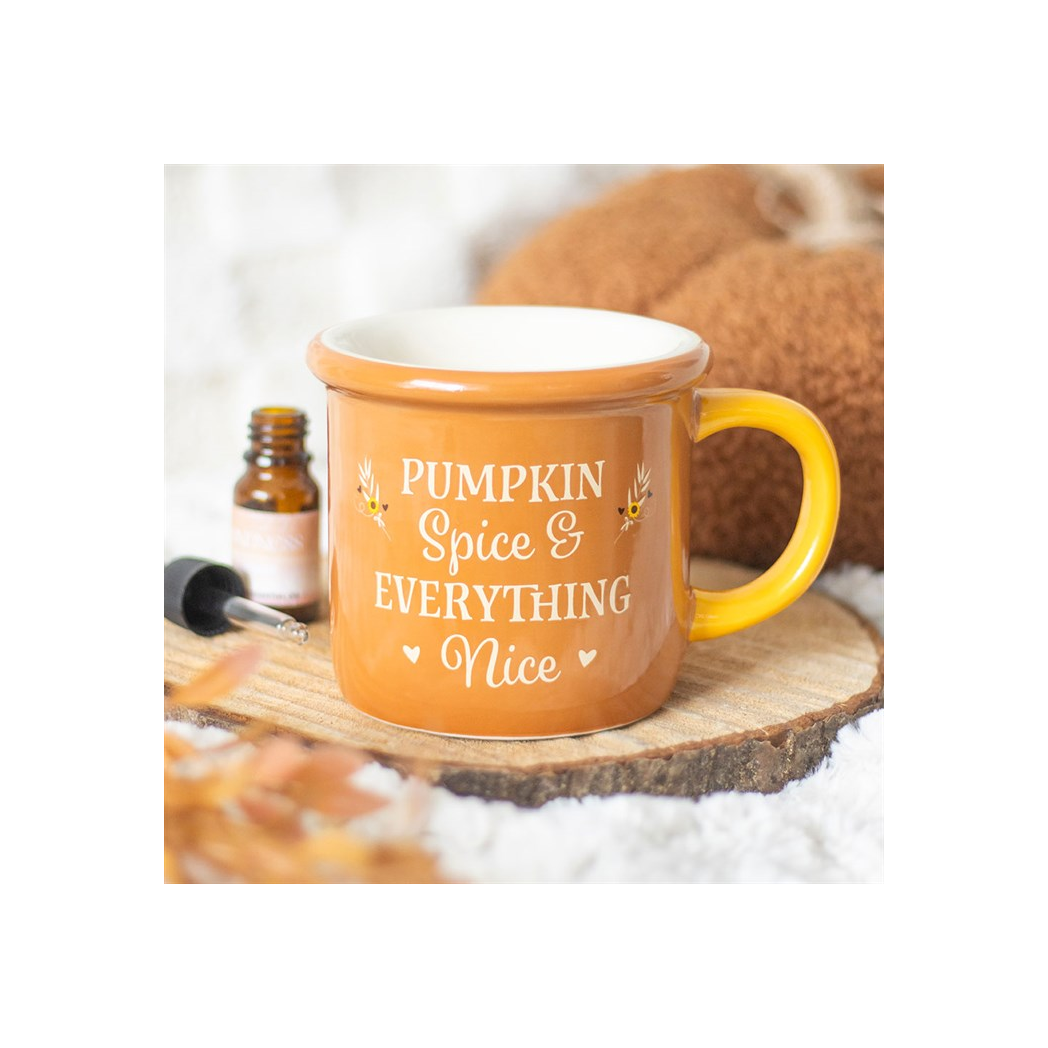 Pumpkin Spice Mug Oil Burner and Wax Warmer