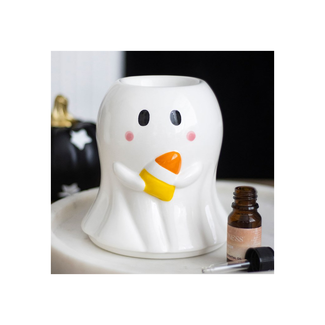 Candy Corn Ghost Oil Burner and Wax Warmer