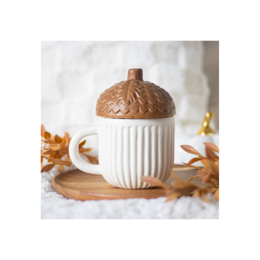 Autumn Acorn Shaped Mug