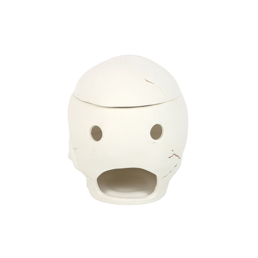 Weathered Skull Oil Burner and Wax Warmer