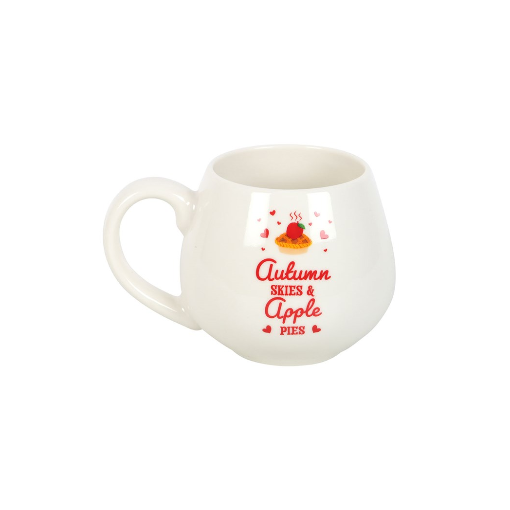 Autumn Skies & Apple Pies Rounded Mug
