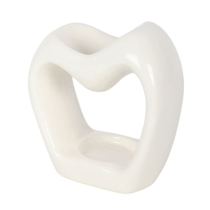 Sculptural Heart Oil Burner