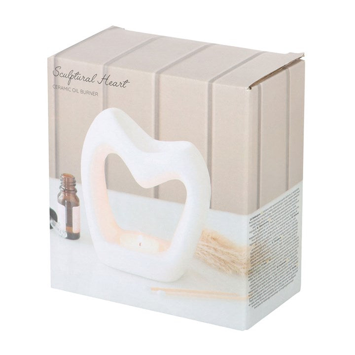 Sculptural Heart Oil Burner