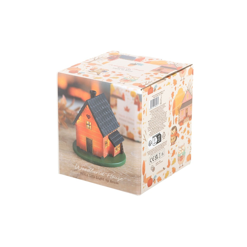 Woodland House LED Light Up Decoration