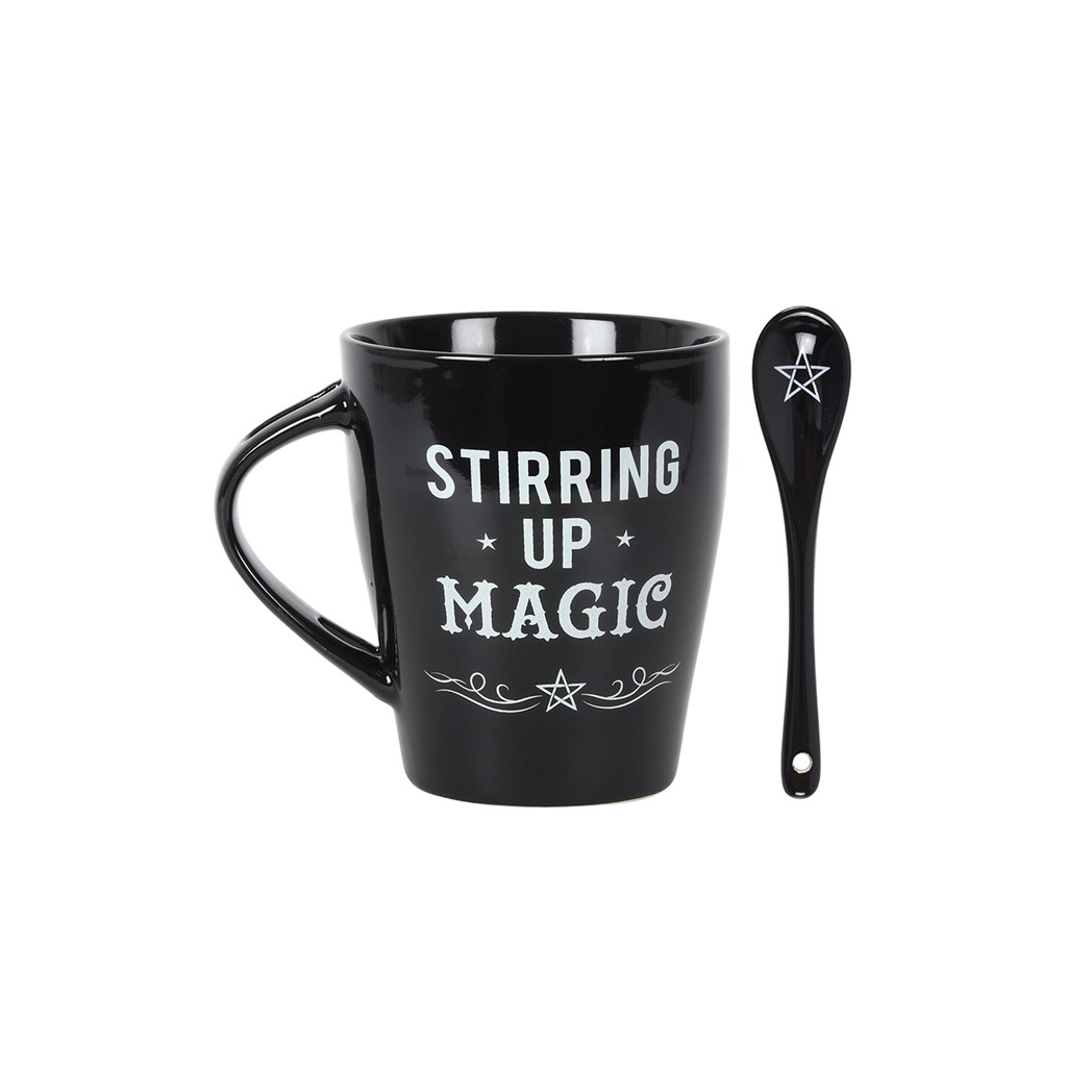 Stirring Up Magic Mug and Spoon Set