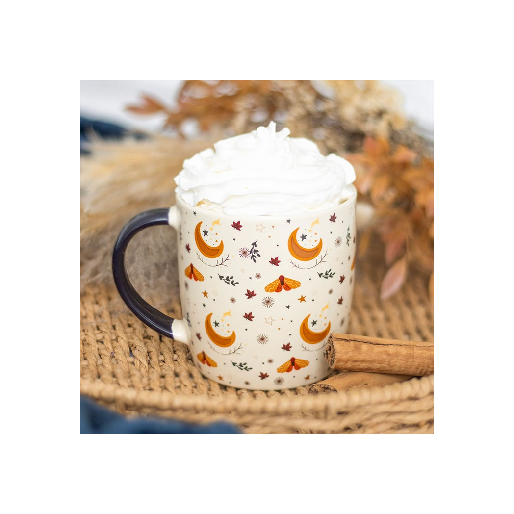 Autumn Magic Harvest Moon Print Mug