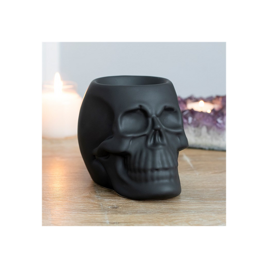 Black Skull Oil Burner