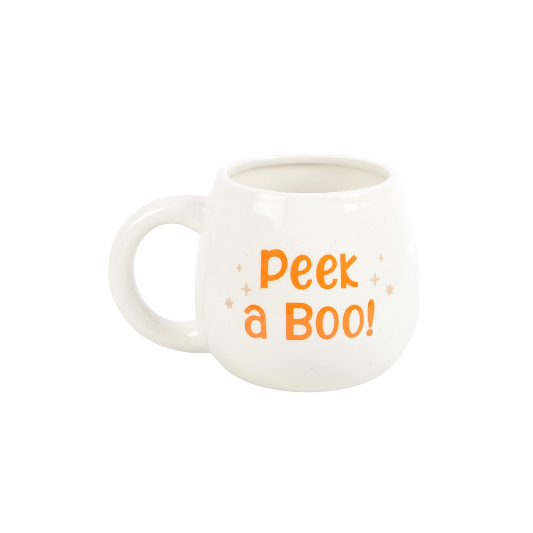 Peekaboo Ghost Rounded Mug