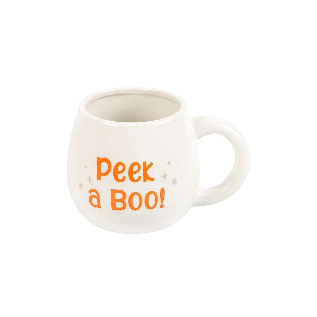 Peekaboo Ghost Rounded Mug