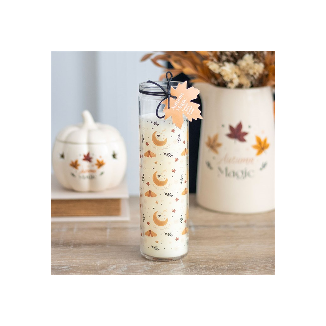 Autumn Magic Pumpkin Spice Tube Candle